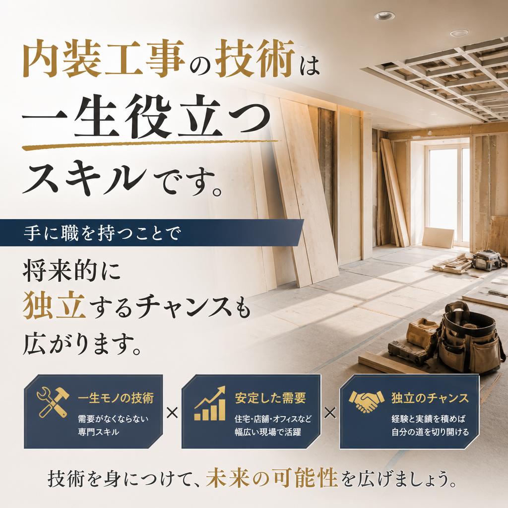 手に職をつけるメリット